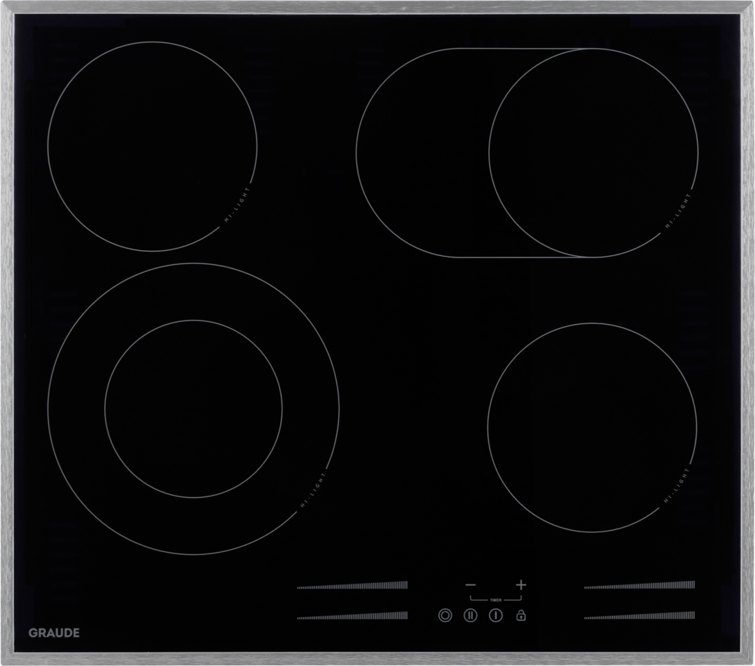картинка Стеклокерамическая  варочная панель GRAUDE EK 60.2 E от магазина Graude