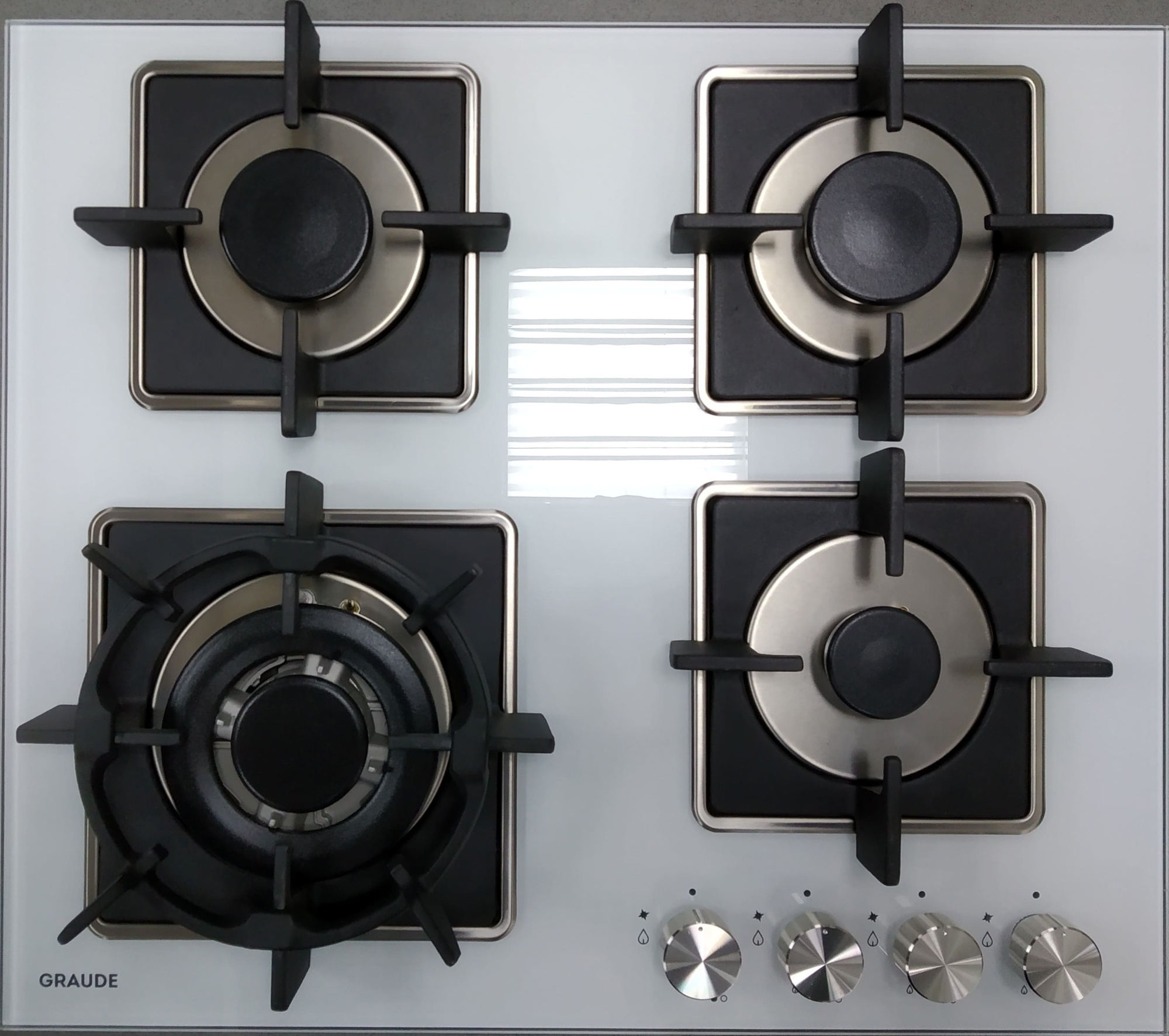 картинка Газовая варочная панель GRAUDE COMFORT GS 60.3 W от магазина Graude